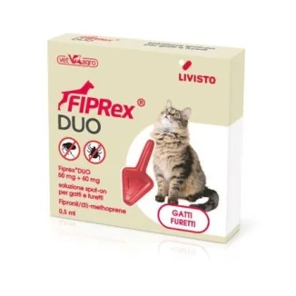 Levisto Fiprex Duo spot on per gatti