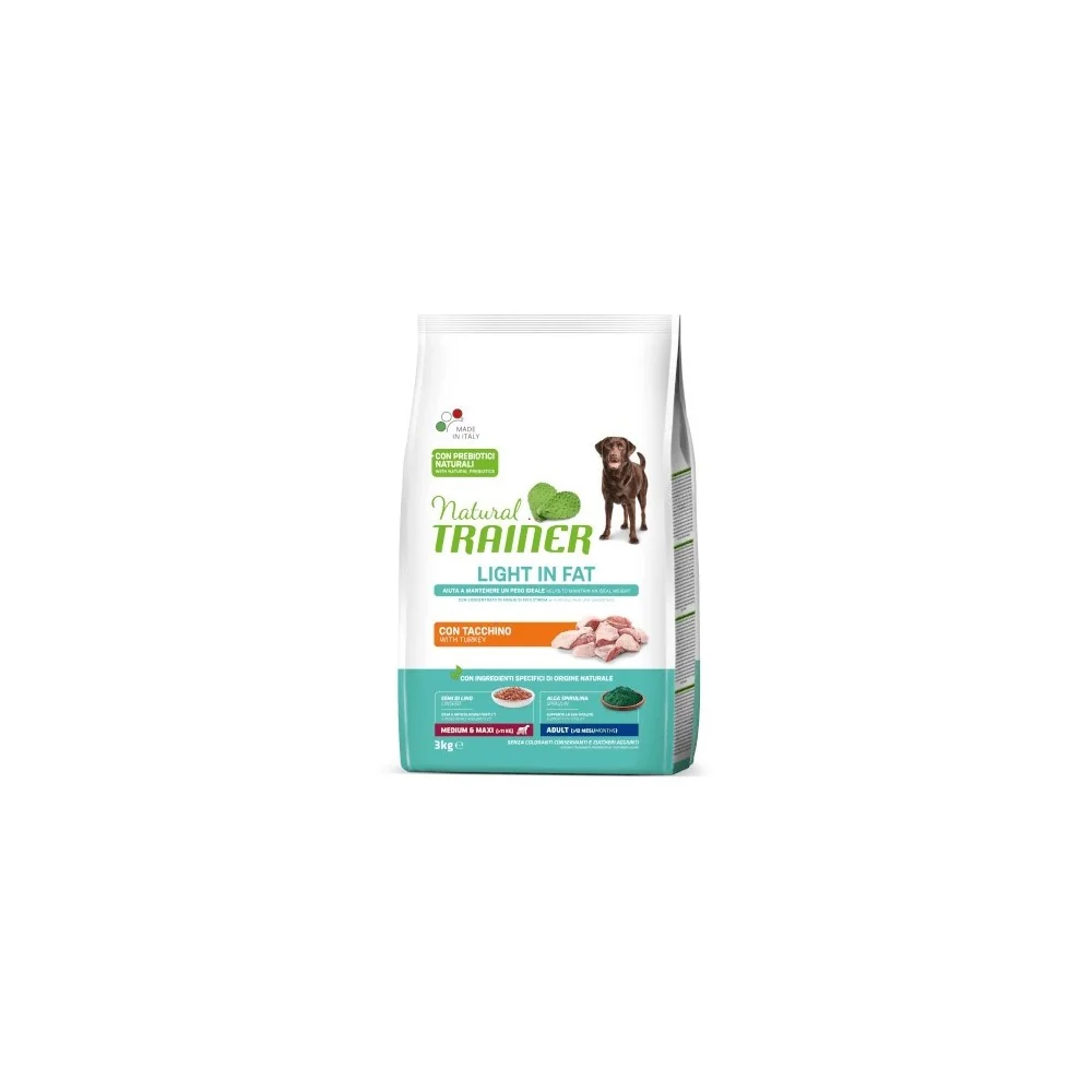 Natural TrainerNatural Trainer Light in Fat Adult Medium/Maxi (tacchino)