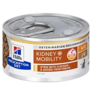 Hill's Prescription Diet k/d + Mobility feline spezzatino
