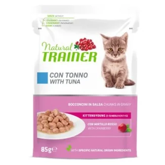 Natural Trainer Kitten and Young bocconcini in salsa con tonno
