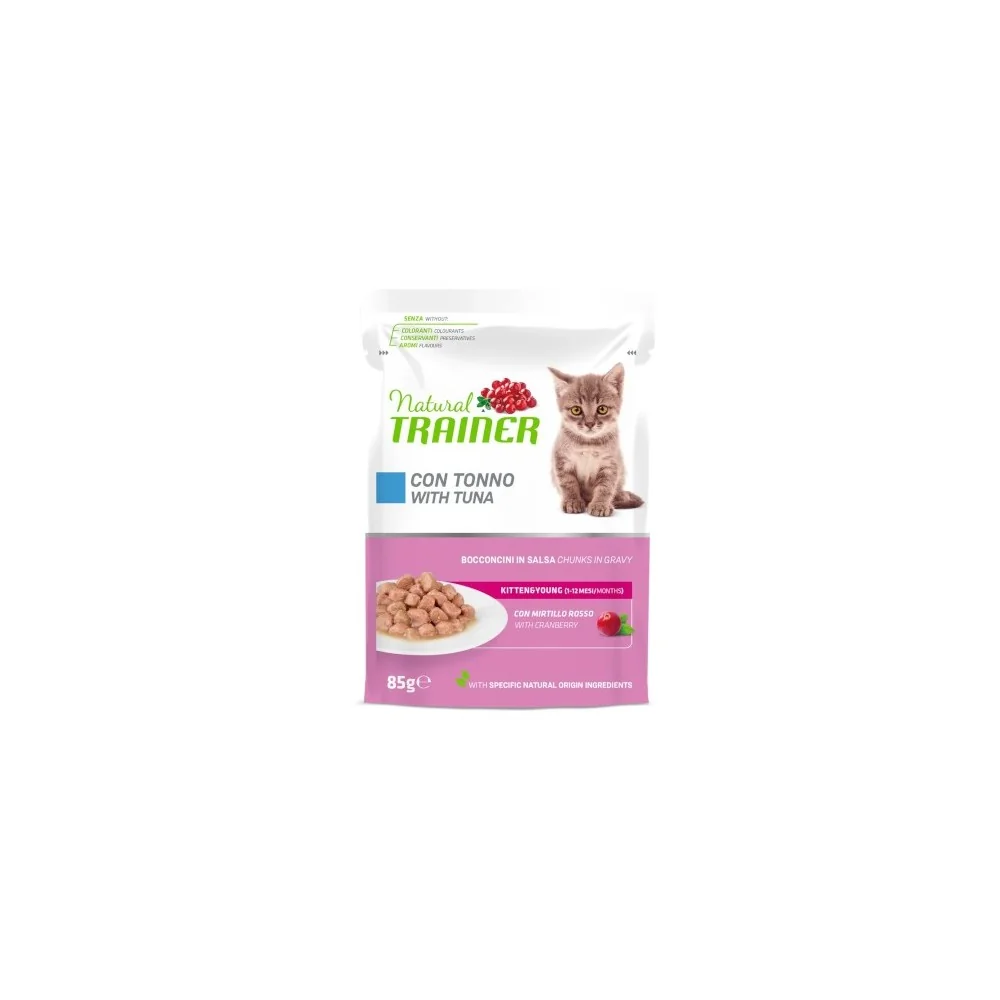Natural TrainerNatural Trainer Kitten and Young bocconcini in salsa con tonno