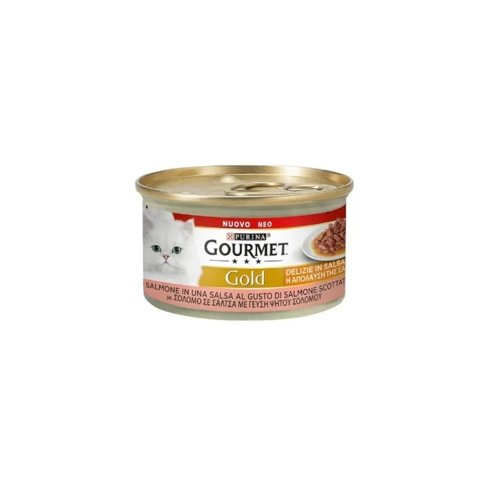 Purina Gourmet Gold Delizie in Salsa con salmone