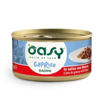 Oasy Caprice dadini in salsa con manzo
