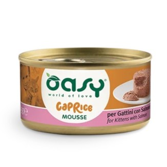 Oasy Caprice mousse per gattini con salmone