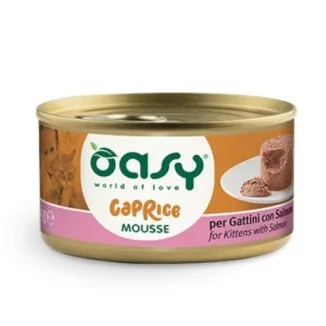 Oasy Caprice mousse per gattini con salmone