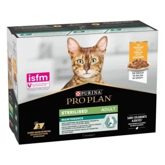 Purina Pro Plan Sterilised Adult Umido in salsa (pollo)
