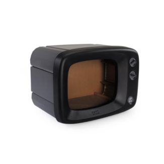 Camon Tiragraffi in cartone retro tv