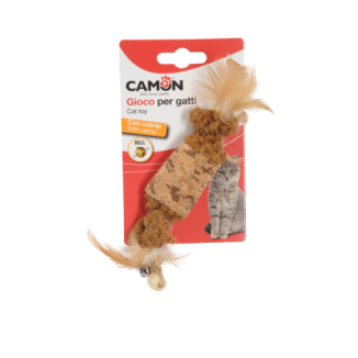 Camon Giochi in poliestere con campanellino e catnip