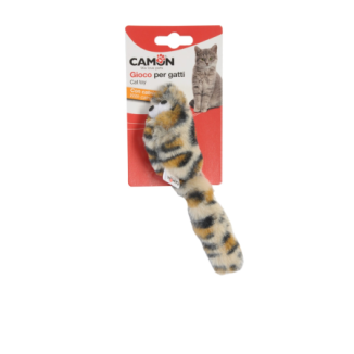 Camon Topolino maculato in poliestere con catnip