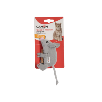Camon Topo in poliestere e matatabi con catnip