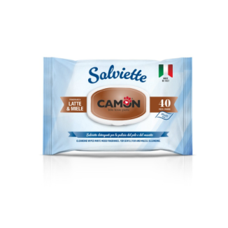 Camon Salviette per cuccioli profumo latte e miele