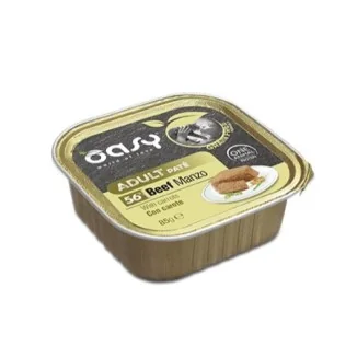 Oasy Patè Grain Free adulto (manzo e carote)