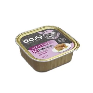 Oasy Patè Grain Free adulto (maiale e zucca)