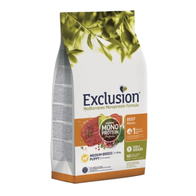 ExclusionExclusion Mediterraneo Monoprotein Noble Grain (manzo)