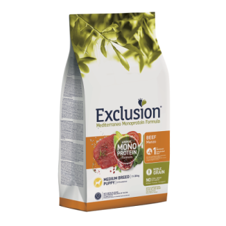 Exclusion Mediterraneo Monoprotein Noble Grain (manzo)