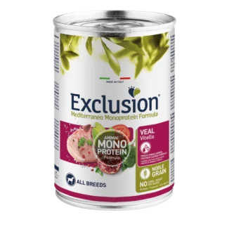 Exclusion Mediterraneo Monoprotein Noble Grain Adult (vitello)