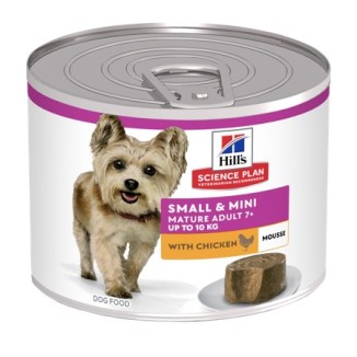 Hill's Science Plan Mature 7+ small & mini mousse al pollo