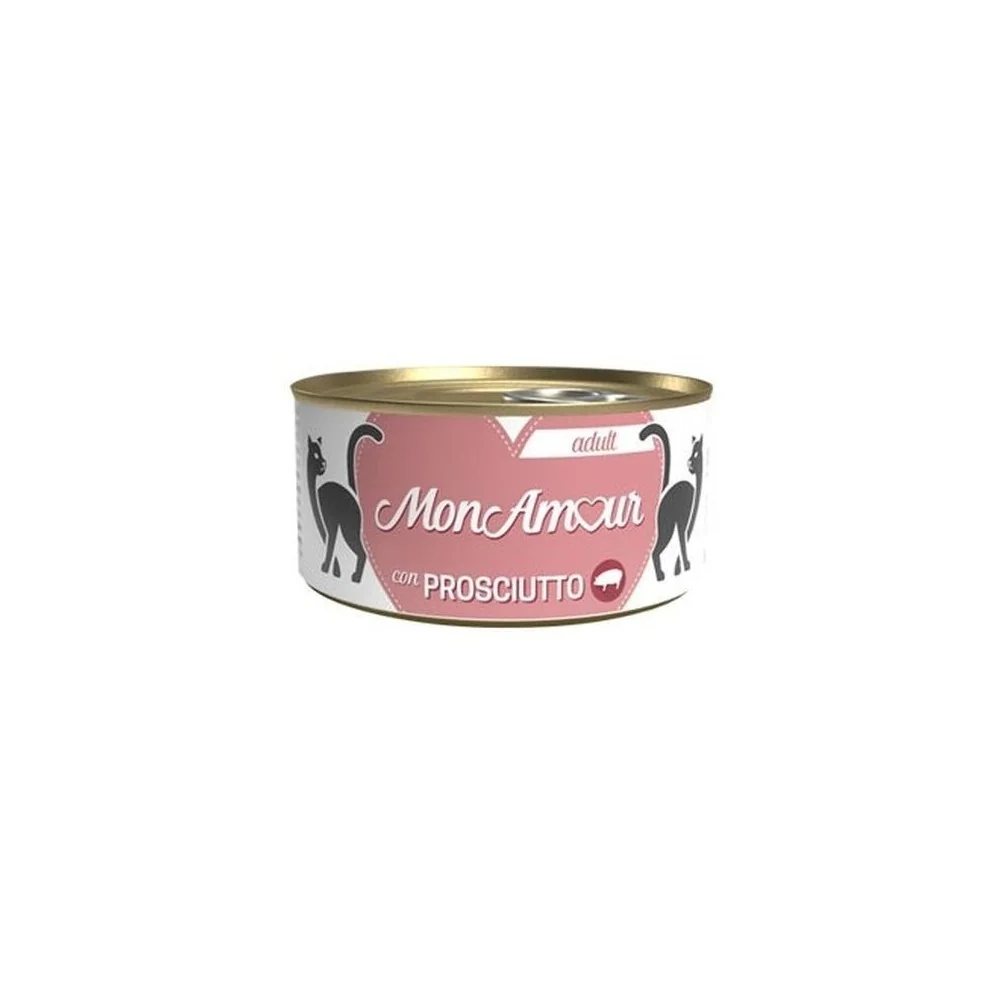 MonAmourMonAmour Adult Mousse per gatti con prosciutto