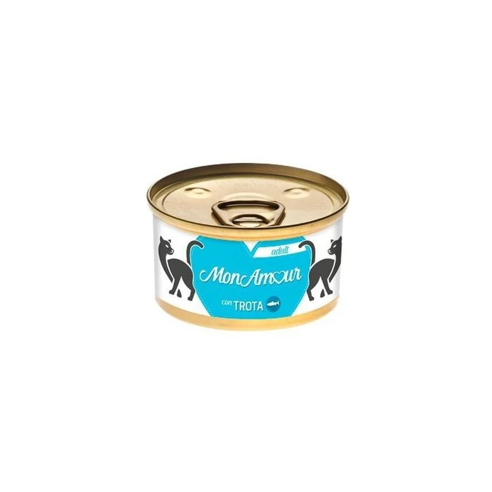MonAmourMonAmour Adult Dadini per gatti con trota