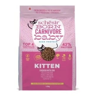 Schesir Born Carnivore Kitten (pollo e uovo)