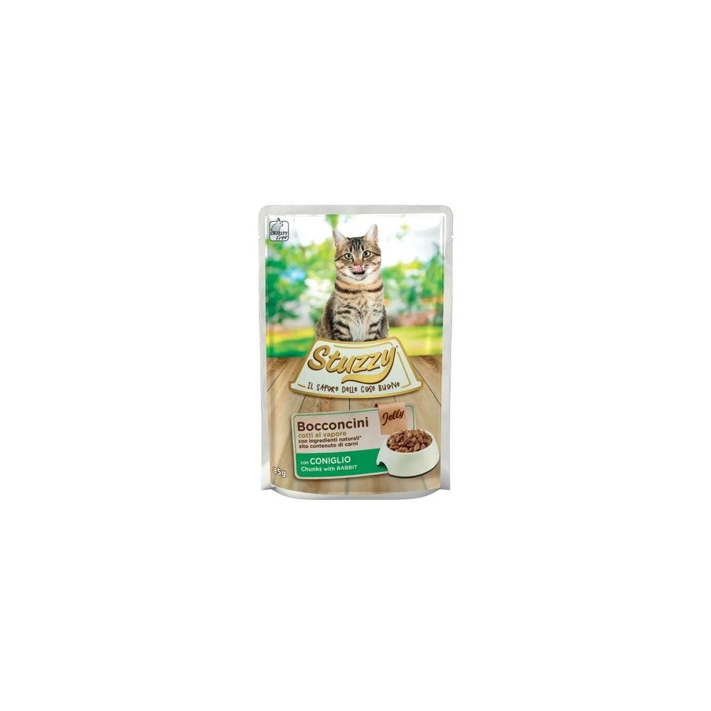 Stuzzy Bocconcini in Jelly per gatti (coniglio)