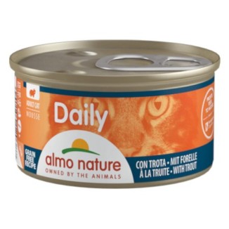 Almo Nature Daily mousse per gatti con trota