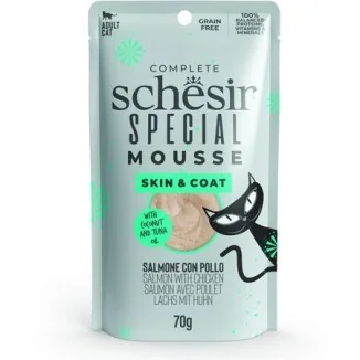 Schesir Special Skin & Coat Mousse (salmone)