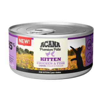 Acana Premium paté Kitten Recipe per gattini