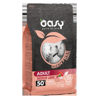 Oasy Adult dog Grain Free Medium/Large (tacchino)