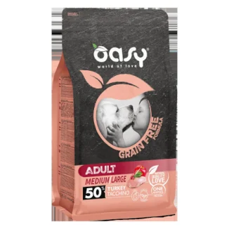 Oasy Adult dog Grain Free Medium/Large (tacchino)