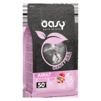 Oasy Adult dog Grain Free Small/Mini (maiale)
