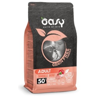 Oasy Adult dog Grain Free Small/Mini (tacchino)