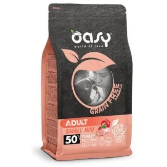 Oasy Adult dog Grain Free Small/Mini (tacchino)