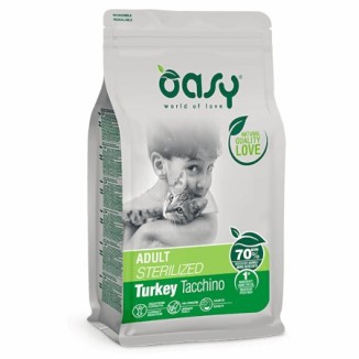 Oasy Adult cat Sterilized Turkey