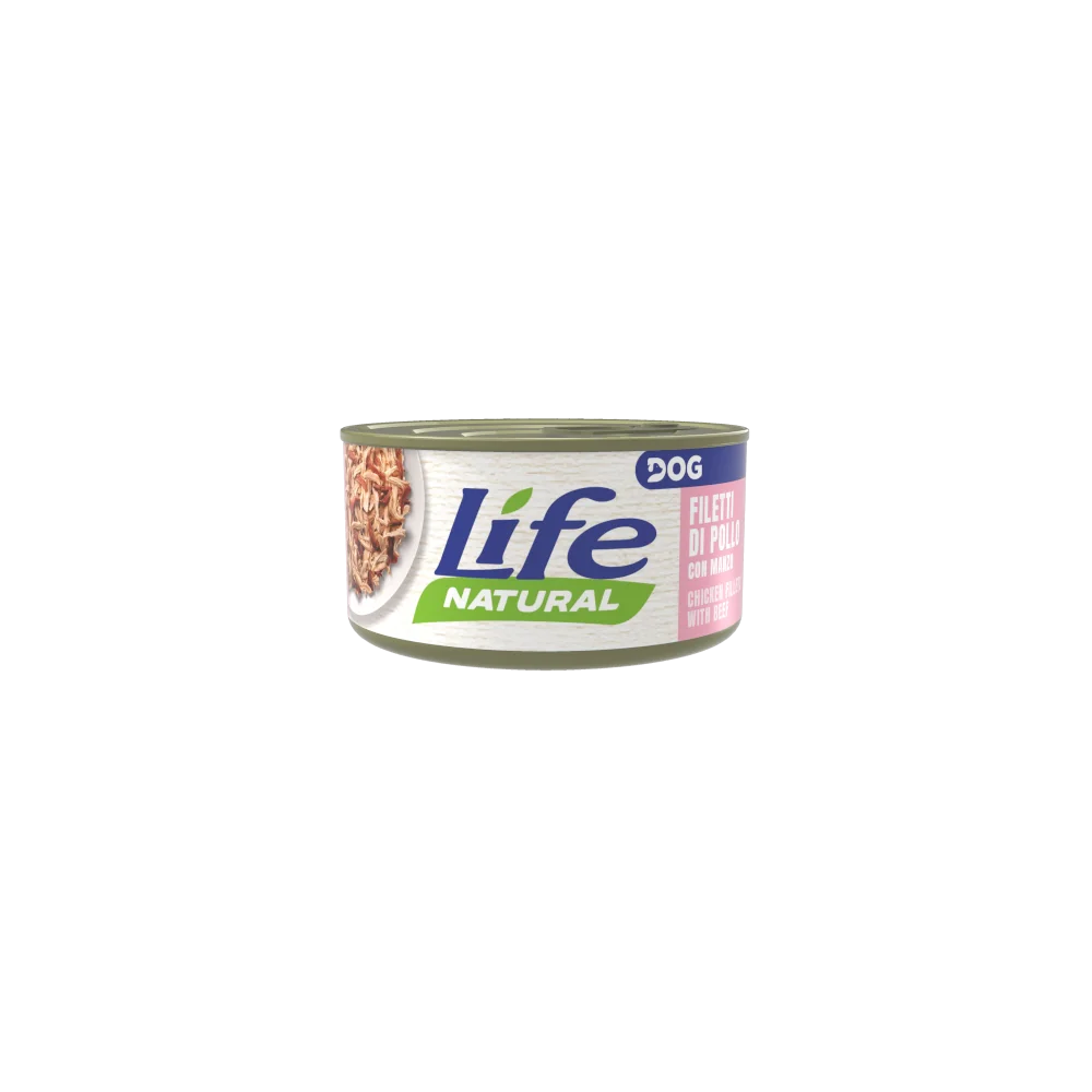 Life PetLife Pet Dog Natural (filetti di pollo e manzo)