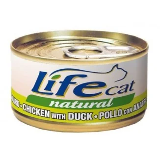 Life Pet Cat Natural in lattina (pollo e anatra)