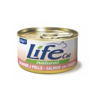 Life Pet Cat Natural in lattina (pollo e salmone)