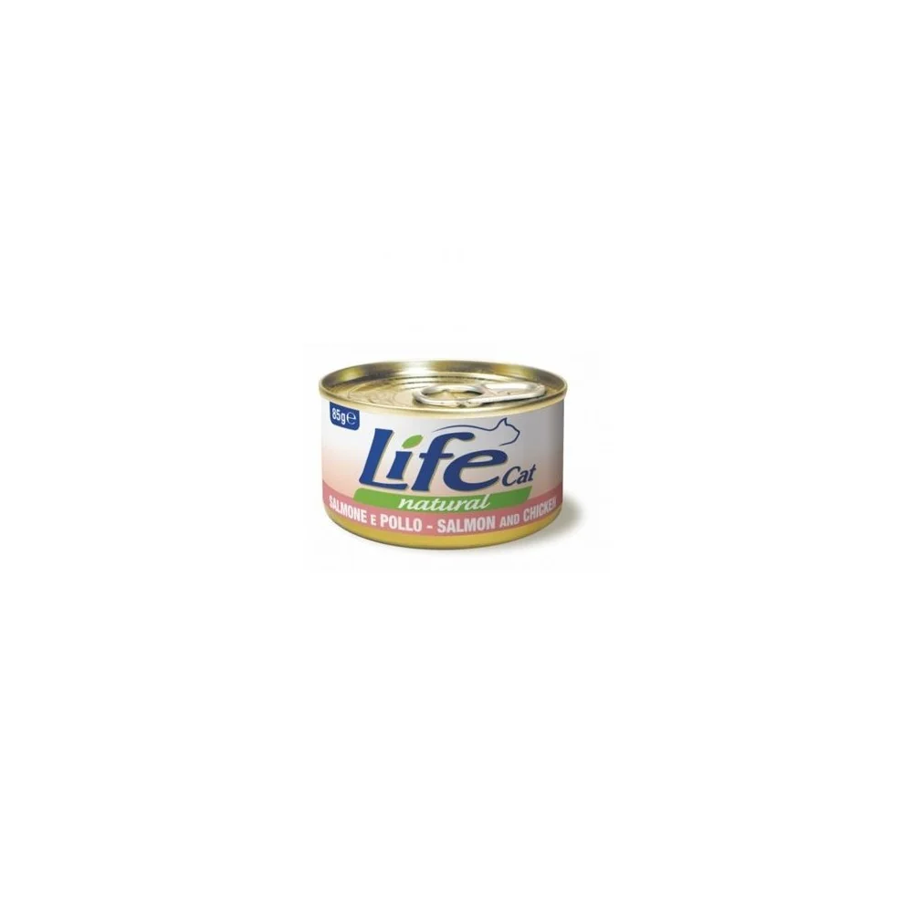 Life PetLife Pet Cat Natural in lattina (pollo e salmone)