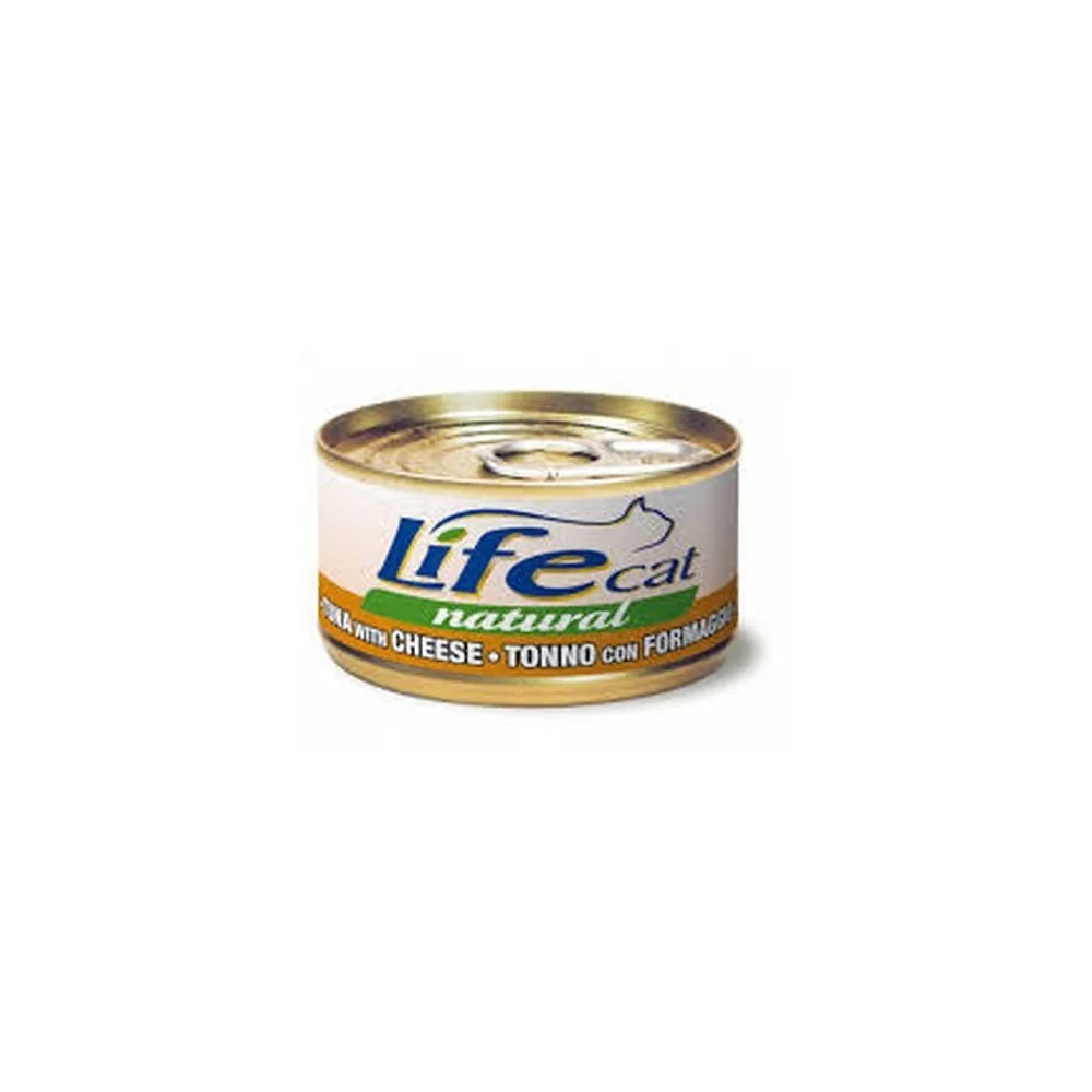 Life PetLife Pet Cat Natural in lattina (tonno e formaggio)