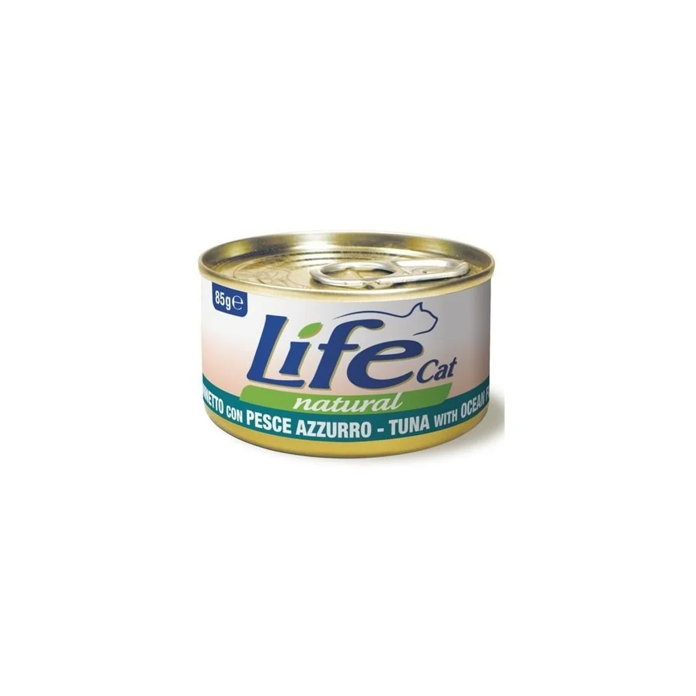 Life PetLife Pet Cat Natural in lattina (tonno e pesce azzurro)