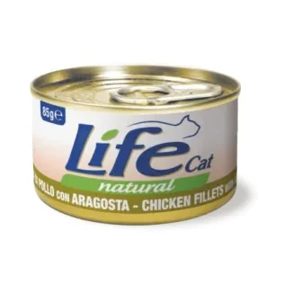 Life Pet Cat Natural in lattina (pollo e aragosta)