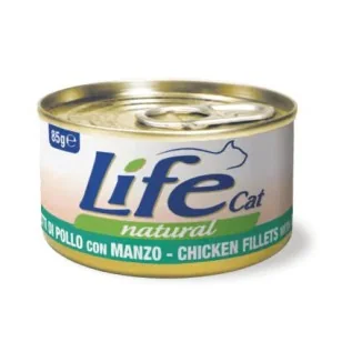 Life Pet Cat Natural in lattina (pollo e manzo)
