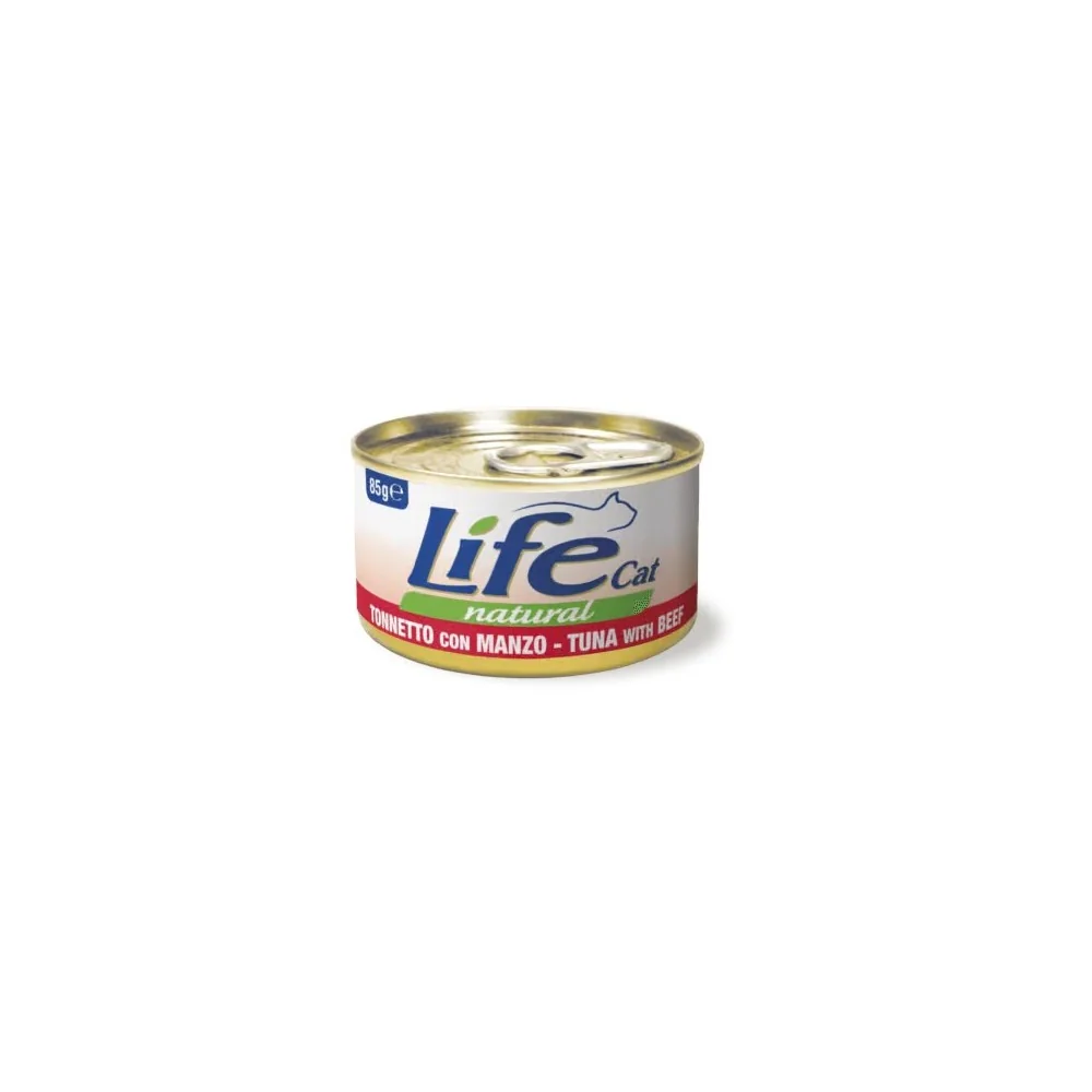 Life PetLife Pet Cat Natural in lattina (tonno e manzo)