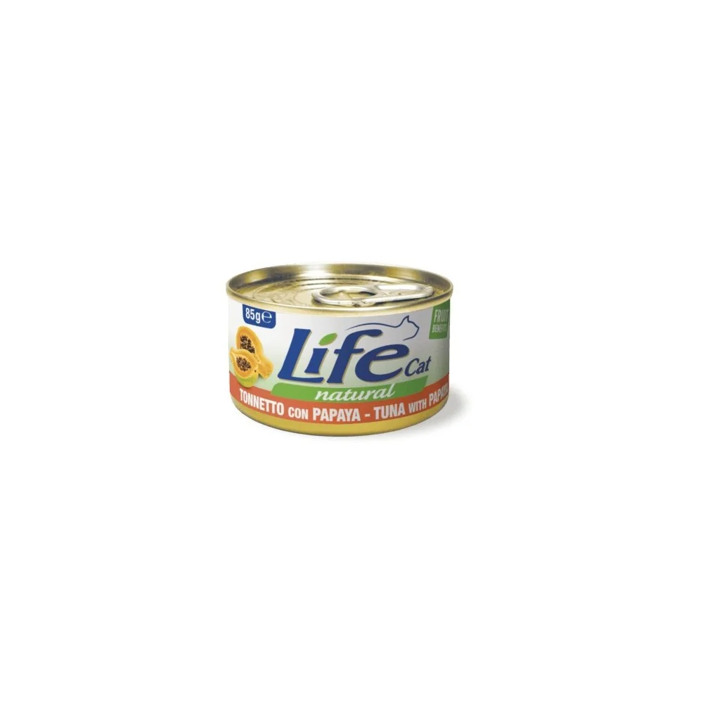 Life PetLife Pet Cat Natural in lattina (tonno e papaya)