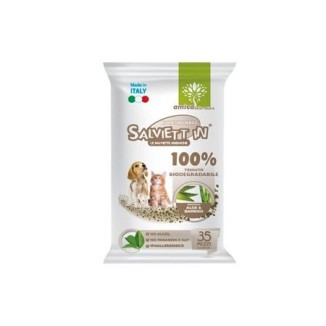 Salviett In Salviette biodegradabili al aloe e bamboo