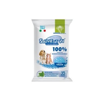 Salviett In Salviette biodegradabili al talco
