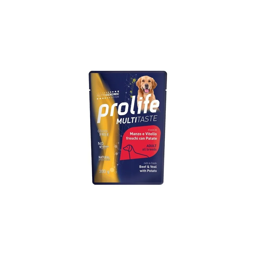ProlifeProlife Multitaste Adult dog (manzo, vitello e patate)