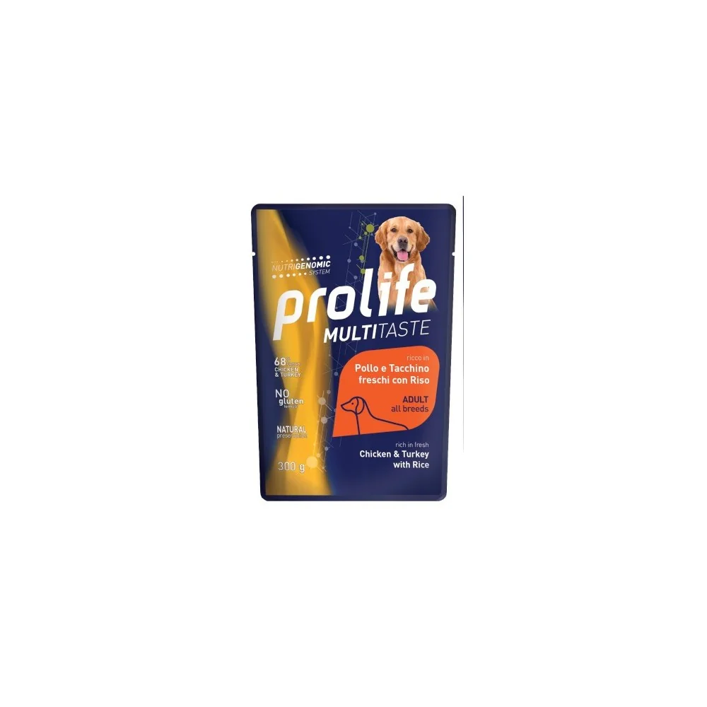 ProlifeProlife Multitaste Adult dog (pollo e tacchino con riso)