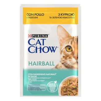 Purina Cat Chow Adult Hairball (pollo e fagiolini)