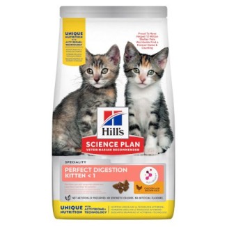 Hill's Science Plan feline Perfect Digestion Kitten (pollo e riso)